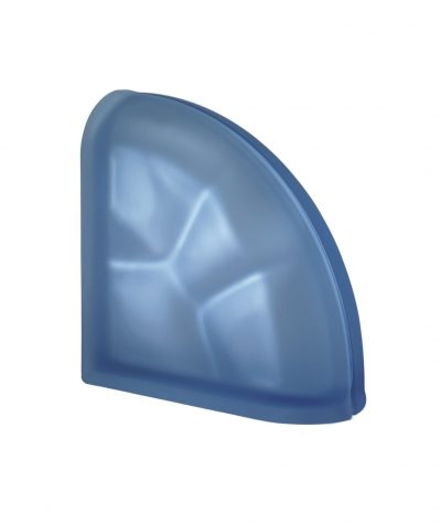 Blu Ter Curvo O matowy pustak szklany luksfer