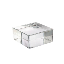 Cegła szklana bezbarwna Neutro - Vetropieno Neutro Quadrato (połówka)