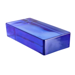 Cegła szklana niebieska Blue - Vetropieno Blu Rettangolare